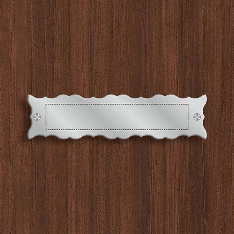 Custom Stainless Steel Engraved Nameplate - Image 2